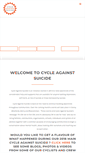 Mobile Screenshot of cycleagainstsuicide.com